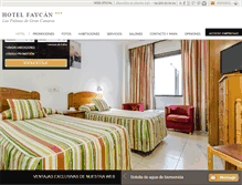 Tablet Screenshot of hotelfaycan.com